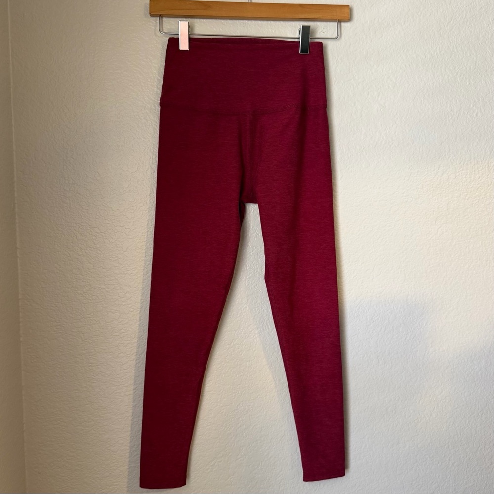 Beyond Yoga Wine High-Rise Leggings